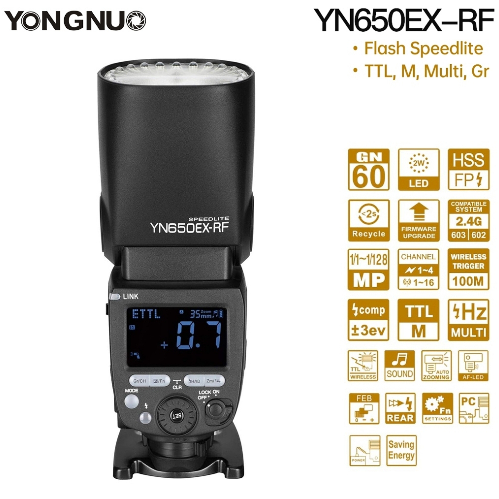 FLASH YONGNUO YN650EX-RF FOR CANON รับประกัน1ปี