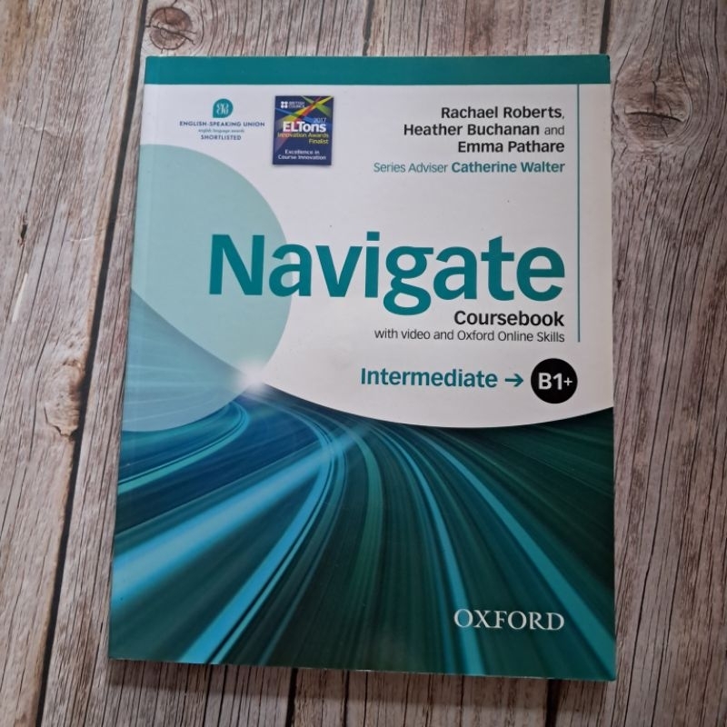 (New)• CEFR B1 • Navigate Coursebook #intermediateWith video and oxford online skill