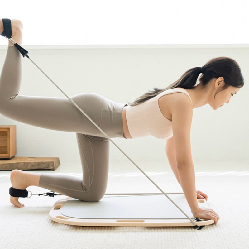 [Jamiet] Baroboard Home Pilates Reformer Home Pilates Stretching Equipment Single Item