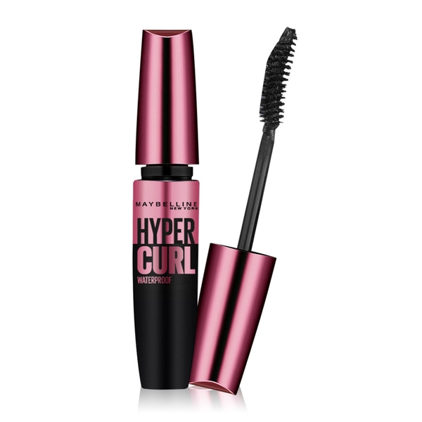 มาสคาร่าฝาชมพู สูตรใหม่! The Hypercurl Waterproof Mascara 9.2ml จากเมย์เบลลีน นิวยอร์ก กันน้ำ