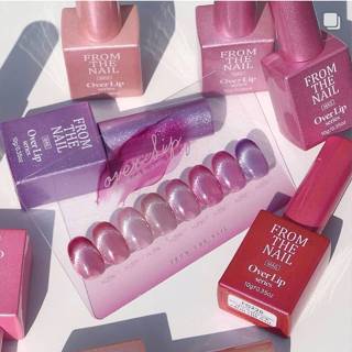 เซตสีเจลฟรอมเดอะเนล FROM🇰🇷 Over Lip collection 8 สีcateye มี…