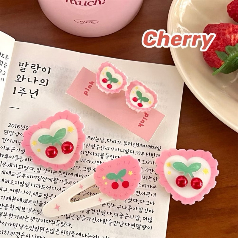 [Mimmuffin] กิ๊บติดผมเชอร์รี่ cherry กิ๊ฟเชอร์รี่