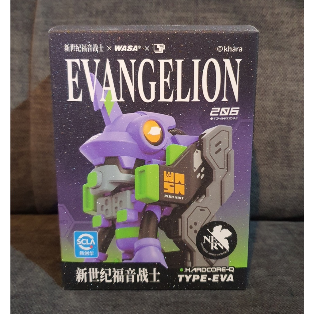 wasa x evangelion Blind Box wasa baby Neon Genesis Evangelion กล่องสุ่มอีวาเกเลี่ยน