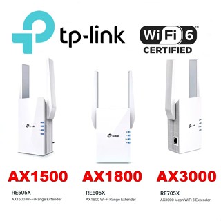 ตัวขยายสัญญาณ TP-LINK (RE505X RE605X RE705X) AX3000 Mesh WiF…