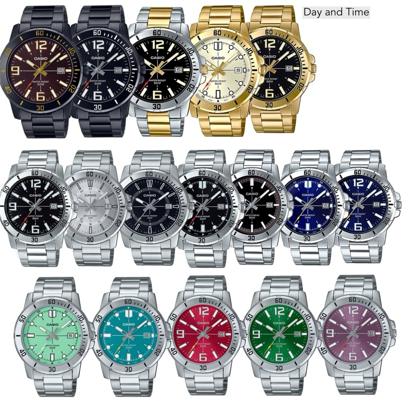 CASIO ของแท้ รุ่น MTP-VD01D-1B,,MTP-VD01D-3B,MTP-VD01D-4B,MTP-VD01D-1C,MTP-VD01SG-1B,,MTP-VD01B สินค