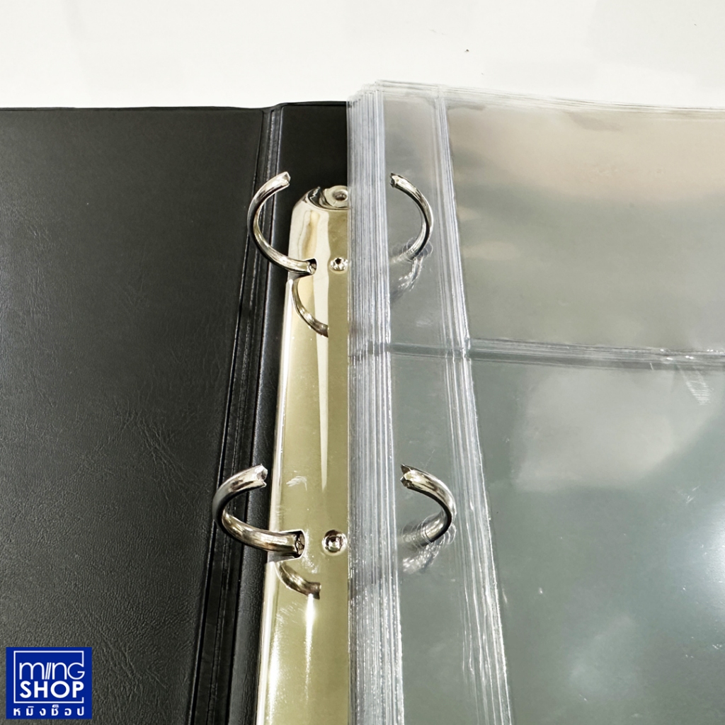 ไส้ในสมุดใส่ธนบัตร แบบห่วง ไส้ในสำหรับเติม สมุดสะสมแบงค์ - รูปที่ 6