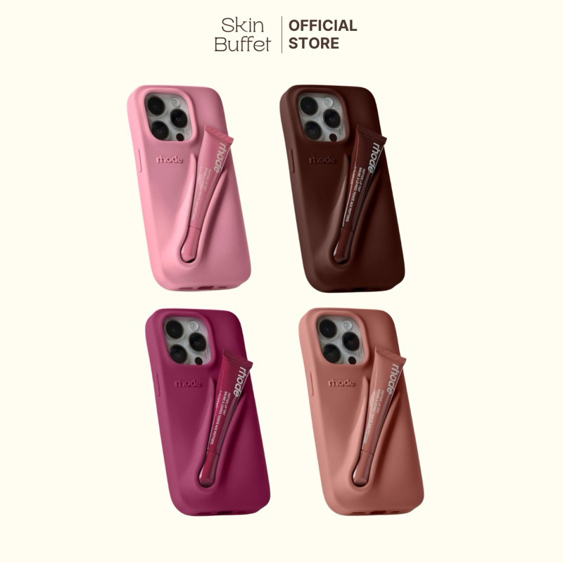 SKINBUFFET🍋 พร้อมส่ง Rhode Lip Case + ใหม่! summer lip case (yellow)