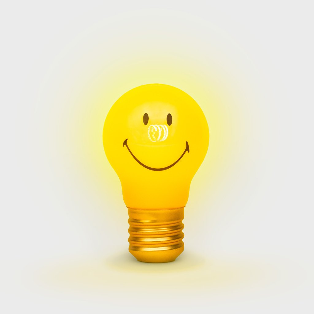 SMILEY® ORIGINALS CORDLESS LIGHTBULB