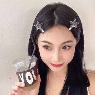 ชุดกิ๊บติดผม Ins กิ๊บติดผมด้านข้าง y2k กิ๊บเกาหลี เครื่องประดับผม ระดับไฮเอนด์ กิ๊บปากเป็ด คลิป bb กิ๊บสไตล์เกาหลี