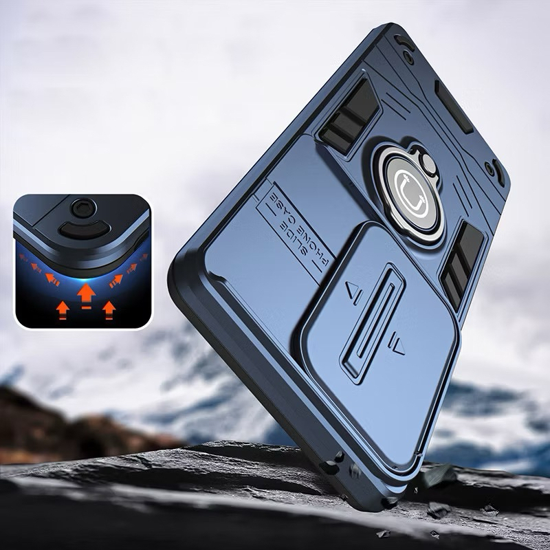 เคสกันกระแทกติดแหวนใช้สำหรับMi14T/Mi14Tpro/Mi10T/Mi10Tpro/RedmiA3/Redmi13C/Redmi14C