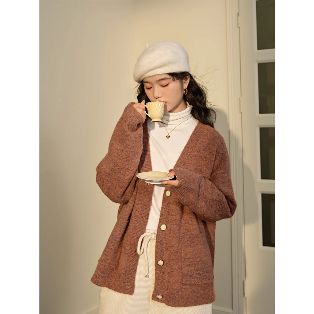 [พร้อมส่ง] KUOSE : Knit Cardigan