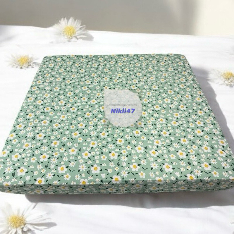 ผ้าปู 12 ฟุต สำหรับที่นอน 6 ฟุตต่อกัน มุมสูงไม่เกิน 12 นิ้ว รัดมุม 4 มุม เฉพาะผ้าปูปลอกหมอนขายแยก