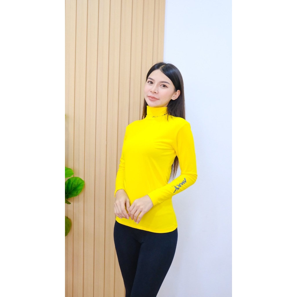 เสื้อคอเต่ารัดกล้ามเนื้อกันแดด
