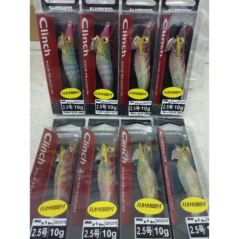เหยื่อปลอมสำหรับตกปลา ชิมาโน Clinvh FLASHBOOST เหยื่อวิบวับ