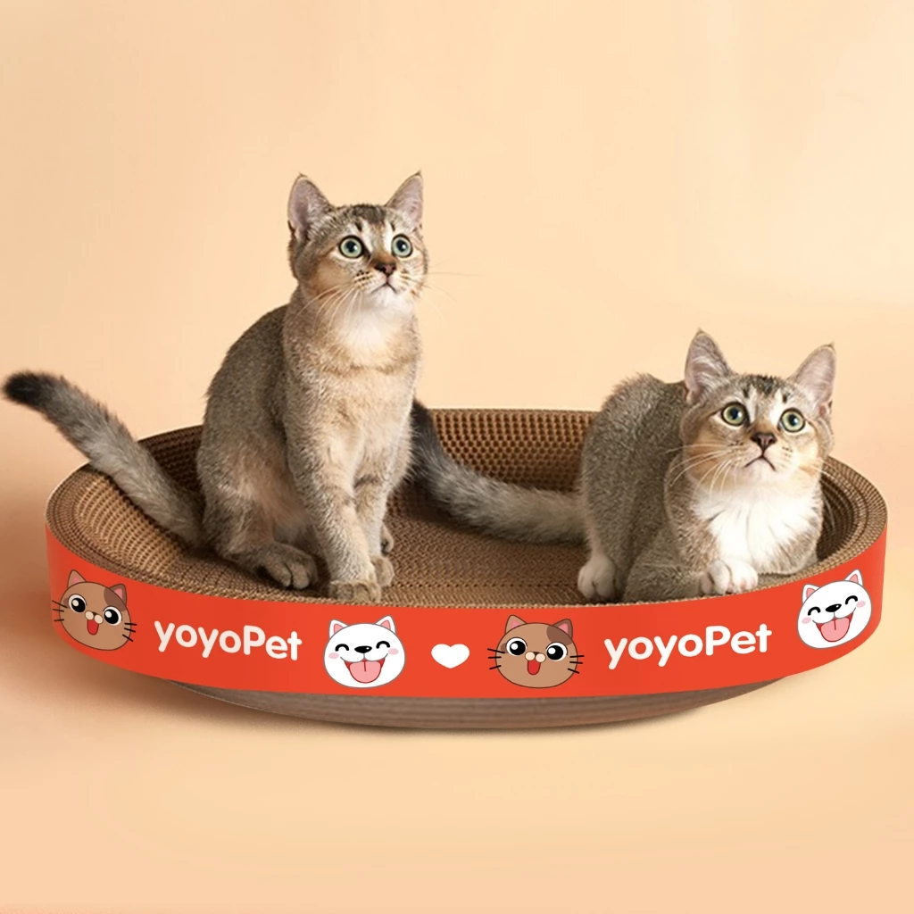 yoyopet ที่ลับเล็บแมว+แคทนิป รูปอ่าง 2in1 นอน-ลับเล็บ thumbnail 8