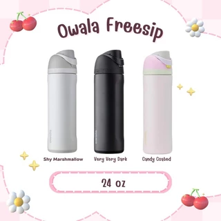 (พร้อมส่ง ของแท้100%นำเข้า🇺🇲) Owala freesip 24oz/32oz/40oz ขวดน้ำเก็บความเย็น