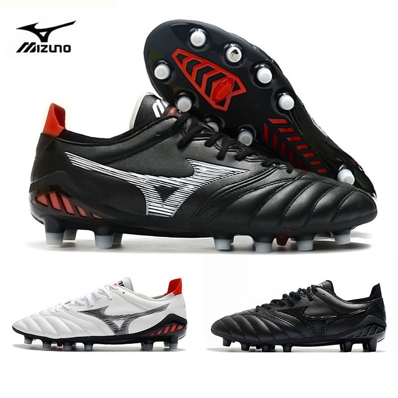2024ใหม่ Mizuno Morelia Neo 3 FG รองเท้าสตั๊ด รองเท้าฟุตบอลชายและหญิงคุณภาพสูง รองเท้าฟุตบอลราคาถูก