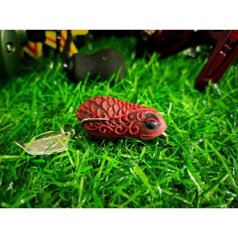 กบยางรุ่นตัวจิ๋ว 3.0 cm. ยางนิ่มสีสด