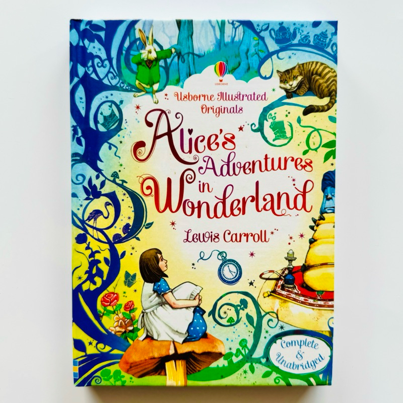 Usborne Alice's Adventures in Wonderland, Ages:6-9 Hardcover, By Lewis Carroll