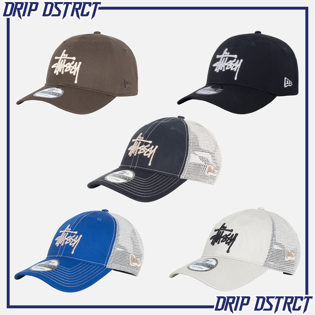 ของแท้💯 หมวก Stussy x New Era 9twenty (พร้อมส่ง)