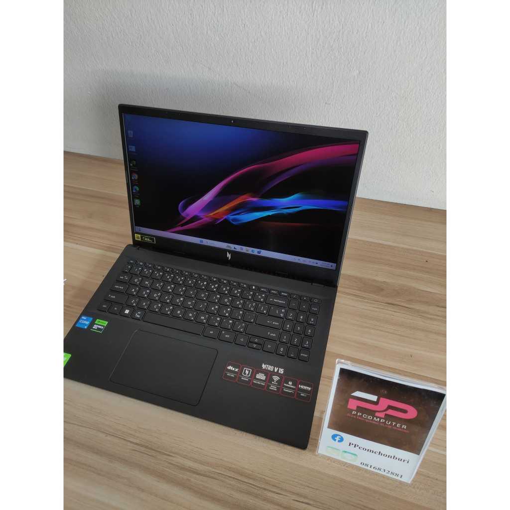 💻 โน๊ตบุ๊ค Acer nitro V15 RTX4050 ram 32 เล่นเกมส์แรงๆ