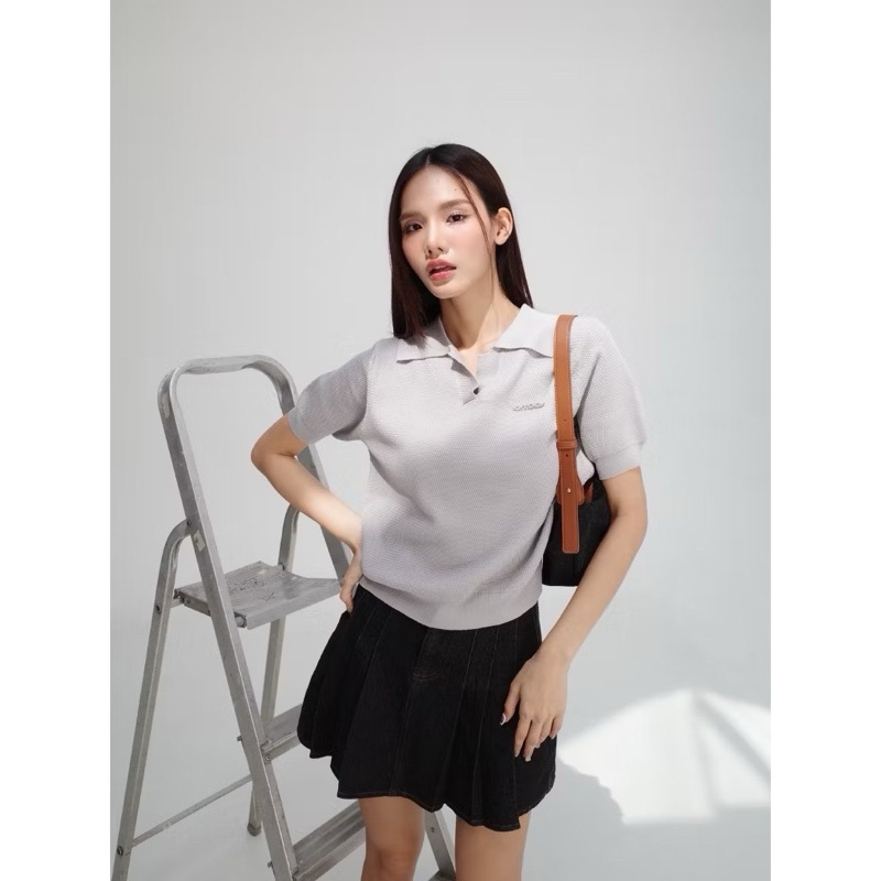 chuuchop tyla polo knit shirt