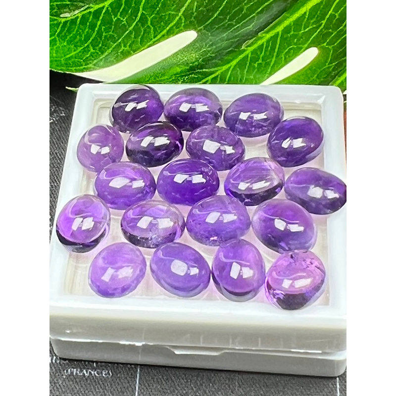 Natural Amethyst Africa oval 10x8mm 1 pieces