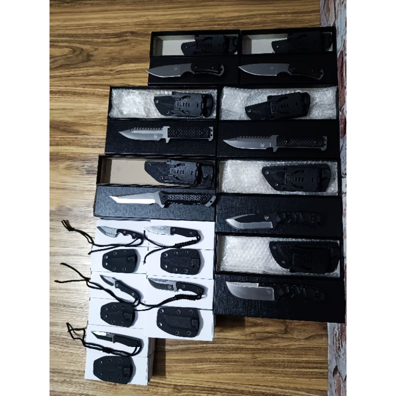 มีดFBIQQ Kydex Teklok ตั้งแคมป์ พกพาเอาตัวรอด
