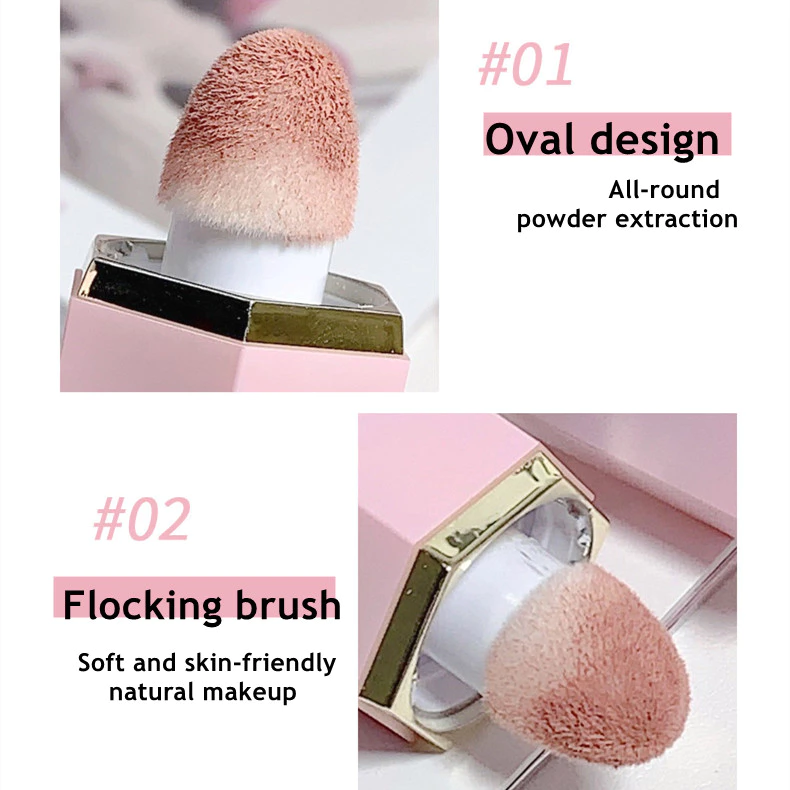 Gecomo บลัชออนเนื้อครีม เนื้อแมตต์กํามะหยี่ สีชมพู thumbnail 6