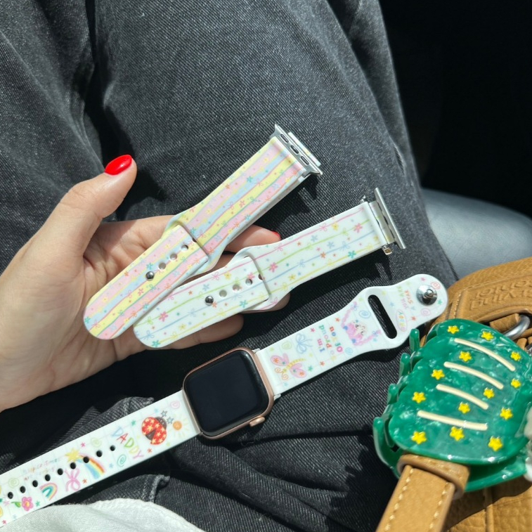 amusexdaddy-smart watch strap amusexdaddy สายนาฬิกาลายแด๊ดดี้และเพื่อน