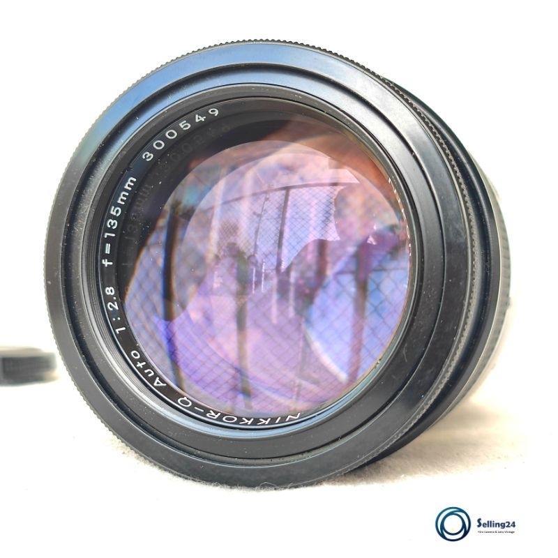 เลนส์มือหมุน Nikon Nikkor- Q 135mm F2.8(22) Kingtele Portrait Mount Non Ai