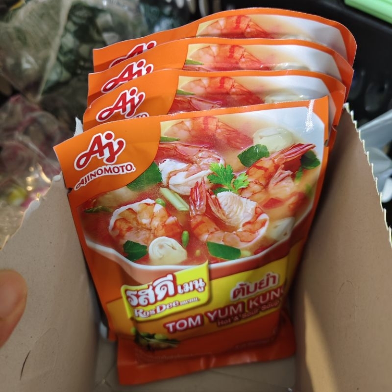 รสดี ผงปรุงรสอาหาร รสต้มยำน้ำใส แบบซอง