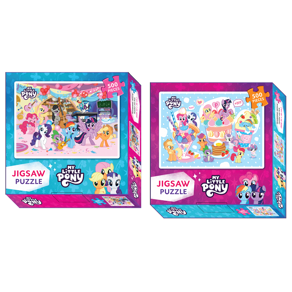 บงกช bongkoch จิ๊กซอว์กล่อง MY LITTLE PONY  500 ชิ้น 2 แบบ (ขายแยก)