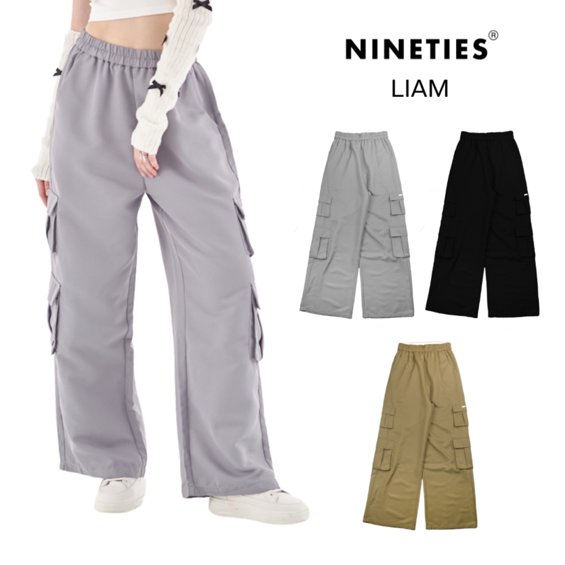 Nineties Design กางเกงขายาว รุ่น Liam (ใส่โค้ด NTDDEC1 ลดสูงสุด 60)