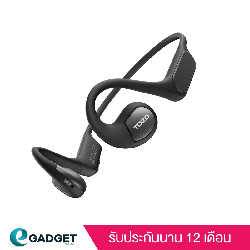 [ประกันศูนย์ไทย1ปี] TOZO OpenReal หูฟังบลูทูธ หูฟังไร้สาย หูฟังออกกำลังกาย Open-ear Design Bluet
