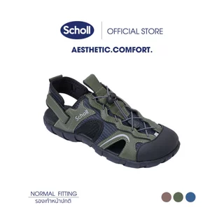 Scholl รองเท้าสกอลล์ รองเท้าแตะ Unisex สกอลล์ รัดส้น รุ่น Explore