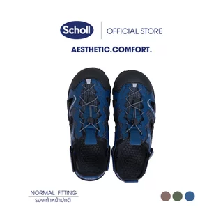 Scholl รองเท้าสกอลล์ รองเท้าแตะ Unisex สกอลล์ รัดส้น รุ่น Explore