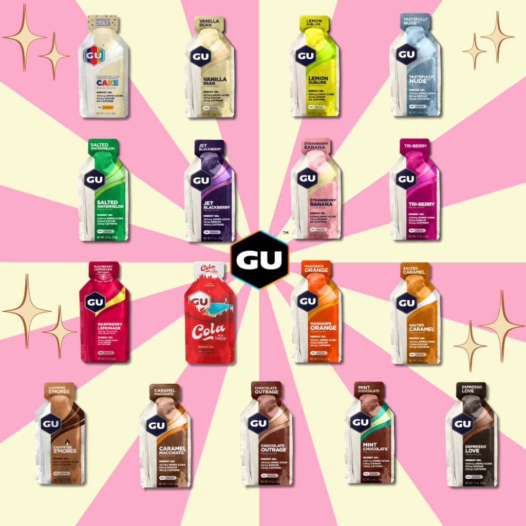 GU ENERGY GEL เจลให้พลังงานสำหรับออกกำลังกาย เจลเพิ่มพลังงาน ทานง่าย best by 2025