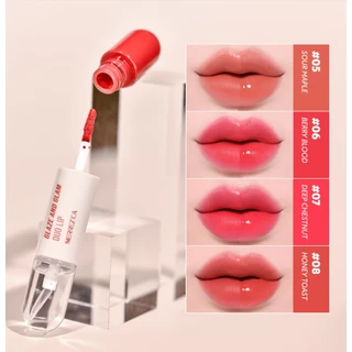 Merrezca Glaze & Glam Duo Lip ลิปดูโอ้ มีทั้ง เนื้อแมทท์ และเนื้อออยล์ ครบจบในแท่งเดียว