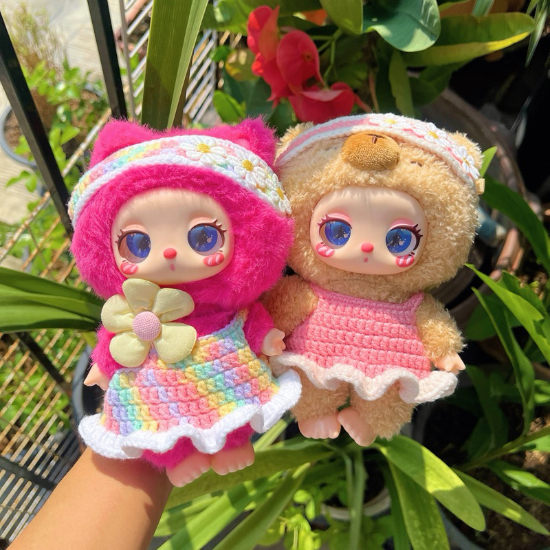 ชุดถักไลลาลัคกี้แคท Liila Lucky Cat ใส่ได้ทั้ง V.1 V.2 (เฉพาะชุดเท่านั้น)