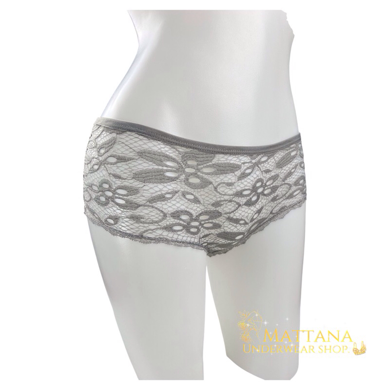 🌹กางเกงใน  ลูกไม้ซีทรูเซ็กซี่ ผ้าคอตตอนแท้  Am Bra รุ่น1970 จำนวนจำกัด !!! 🌹