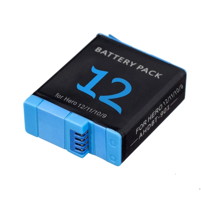 [ Gail19 ]แบตเตอรี่ สำหรับ GoPro Hero 9/10/11/12 ของแท้  Rechargeable Battery for GoPro Hero 9/10/11/12 1800mAh Original thumbnail 5