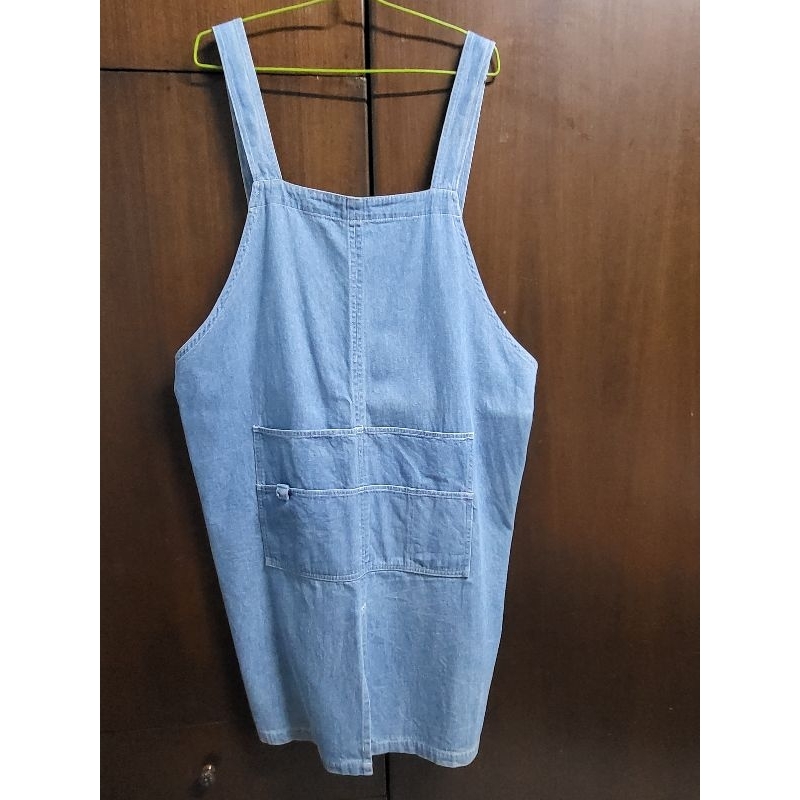 ผ้ากันเปื้อน ยีนส์ Jeans Apron มือสอง สภาพดี งานญี่ปุ่น