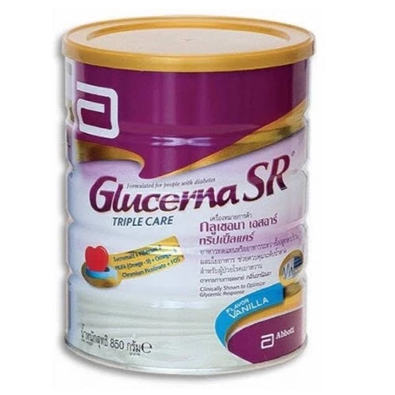 GLUCERNA SR POWD 850 GM. สำหรับผู้ป่วยเบาหวาน