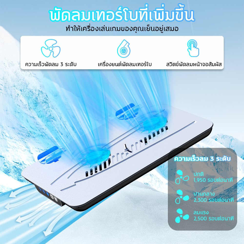 PS5/PS5 Slim ฮีตซิงก์เอนกประสงค์สำหรับเมนเฟรมพร้อมไฟบรรยากาศ RGB หลากสี แท่นชาร์จหูฟังคอนโทรลเลอร์ PS5/SLIM Digita&Disc