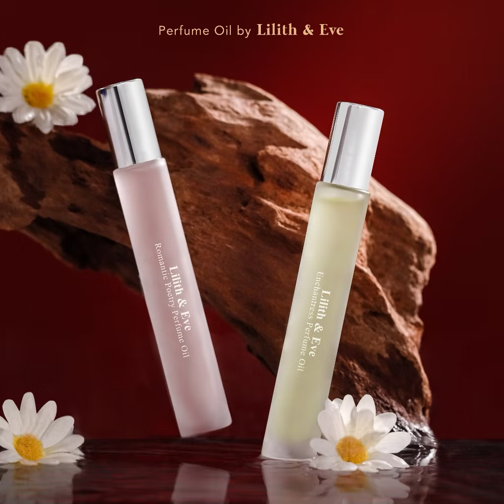 Lilith and Eve Enchantress & Romantic Poetry Perfume Oil Parfum Roll On No Alcohol - น้ำหอมสำหรับผู้