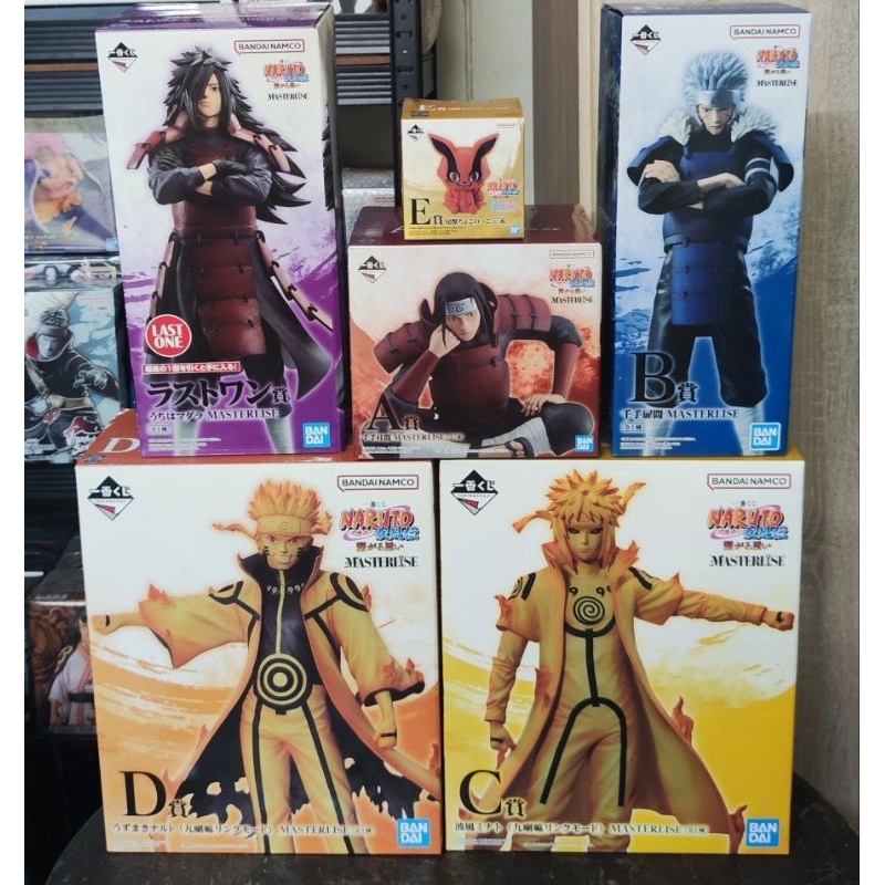 BANDAI NARUTO พร้อมส่ง(ของแท้ Lot.jp )รวมงาน ichibankuji masterlise