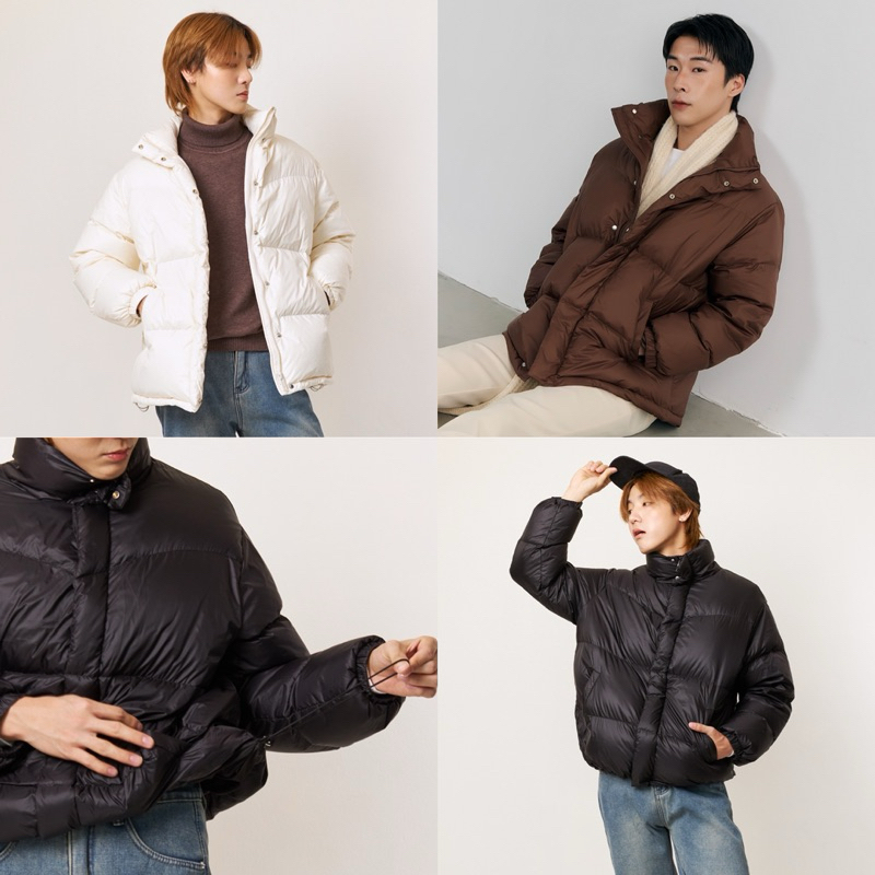[umore.edition] ✨Amber puffer down jacket (🌡️ติดลบได้) แจ็คเก็ตกันหิมะ ขนเป็ดแท้ ติดลบเอาอยู่ น้ำหนั