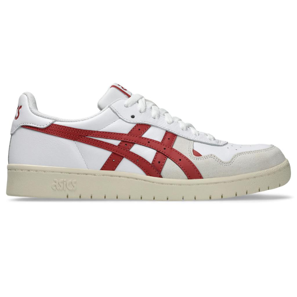 ASICS : JAPAN S MEN SPORTSTYLE ผู้ชาย รองเท้าแฟชั่น ของแท้ WHITE/DRIED ROSE