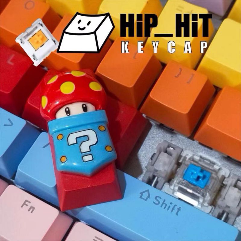 KEYCAP คีย์แคป ชุด ปุ่มกด มาริโอ้ น่ารักๆ เริ่มต้น 59บาท